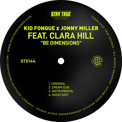 Kid Fonque, Jonny Miller, Clara Hill - Be Dimensions [0757572941612]